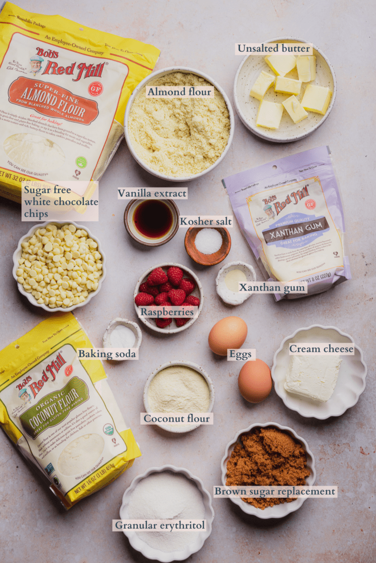 Keto Raspberry White Chocolate Cookies A Full Living