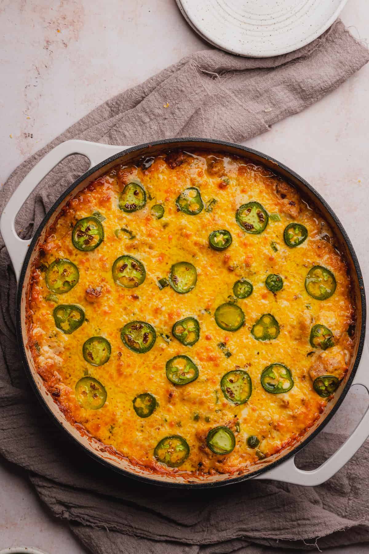 baked jalapeno popper chicken skillet recipe 