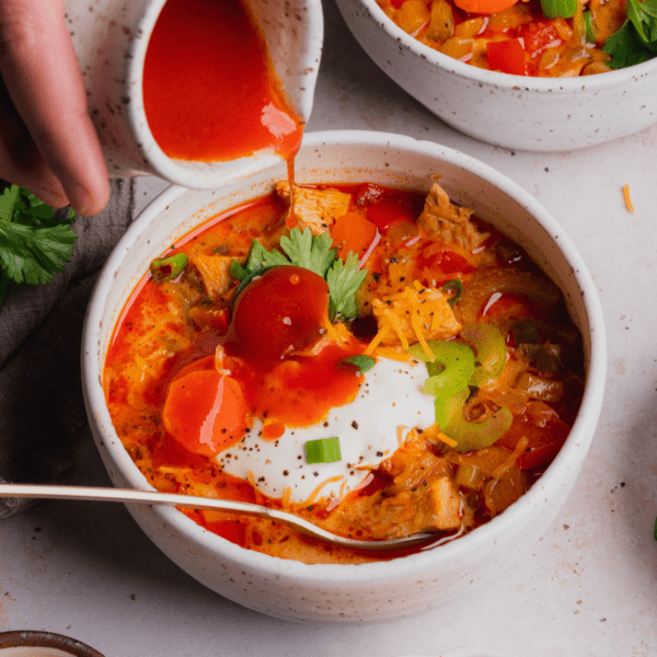 Healthy Buffalo Chicken Chili Recipe — A Full Living