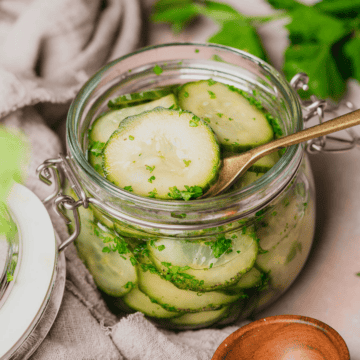 agurksalat norwegian cucumber salad.