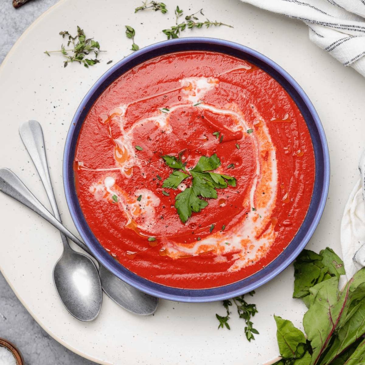 Beetroot and Carrot Soup Recipe