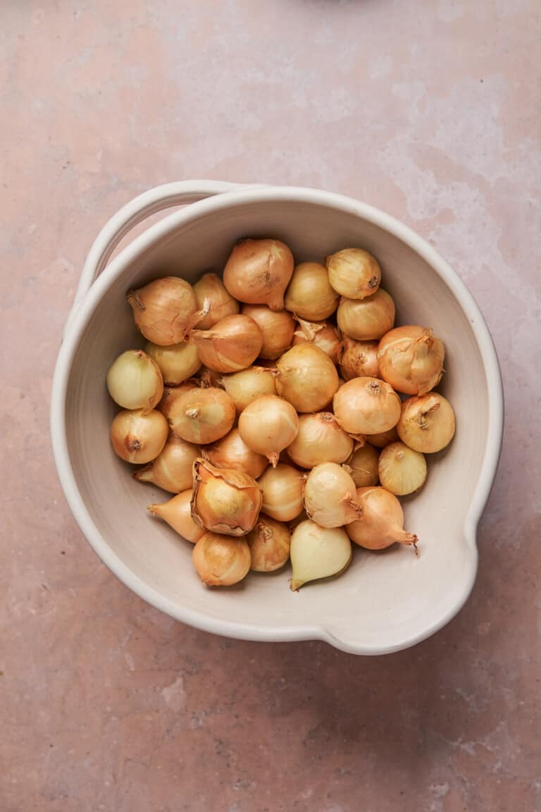 How To Blanch and Peel Pearl Onions A Full Living