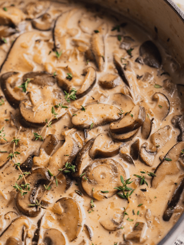 Mushroom Cream Sauce