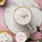 honey lavender latte