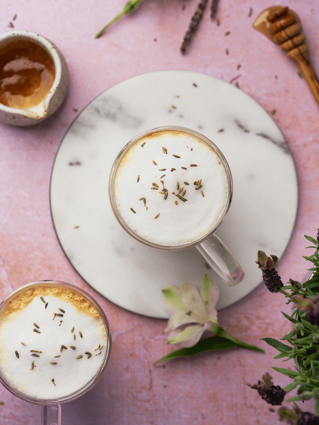 Honey Lavender Latte