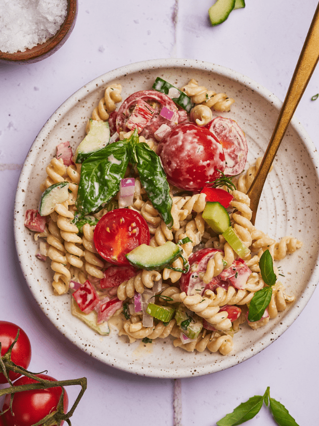Creamy Pasta Salad Recipe