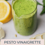 pesto vinaigrette