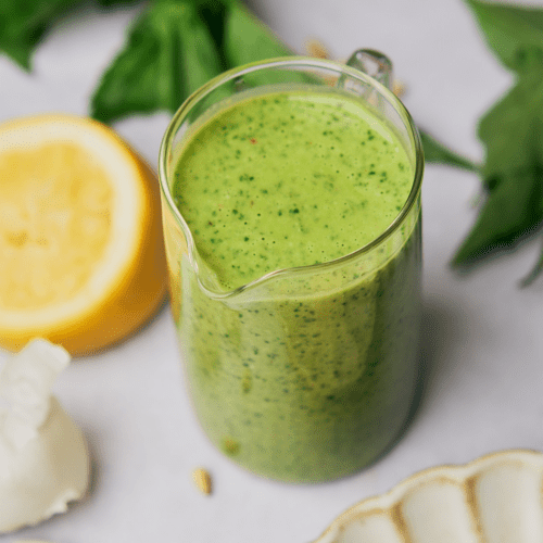 pesto vinaigrette recipe