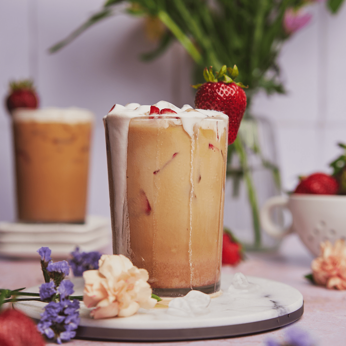 Strawberry & Chocolate Latte Recipe