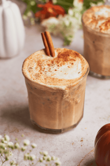 iced pumpkin spice latte
