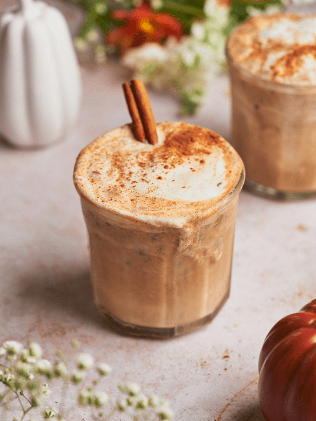 Iced Pumpkin Spice Latte