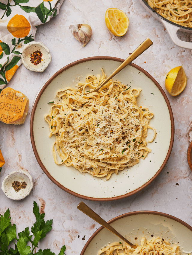 Lemon Garlic Pasta