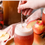 apple cider bourbon cocktail