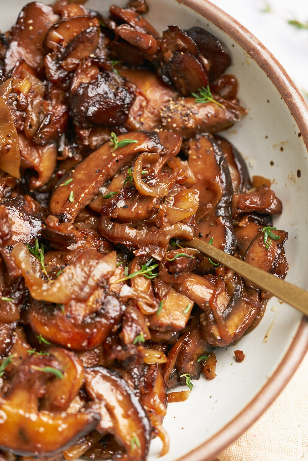 Caramelized Onions and Mushrooms - A Full Living