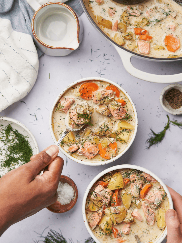 Finnish Salmon Soup Recipe