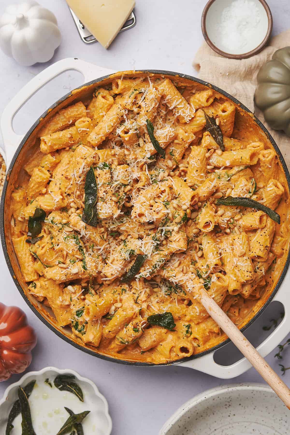 Pasta sauce with canned pumpkin