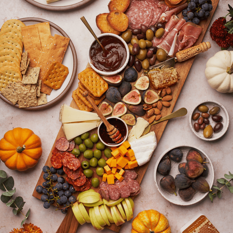 Fall Charcuterie Board - A Full Living