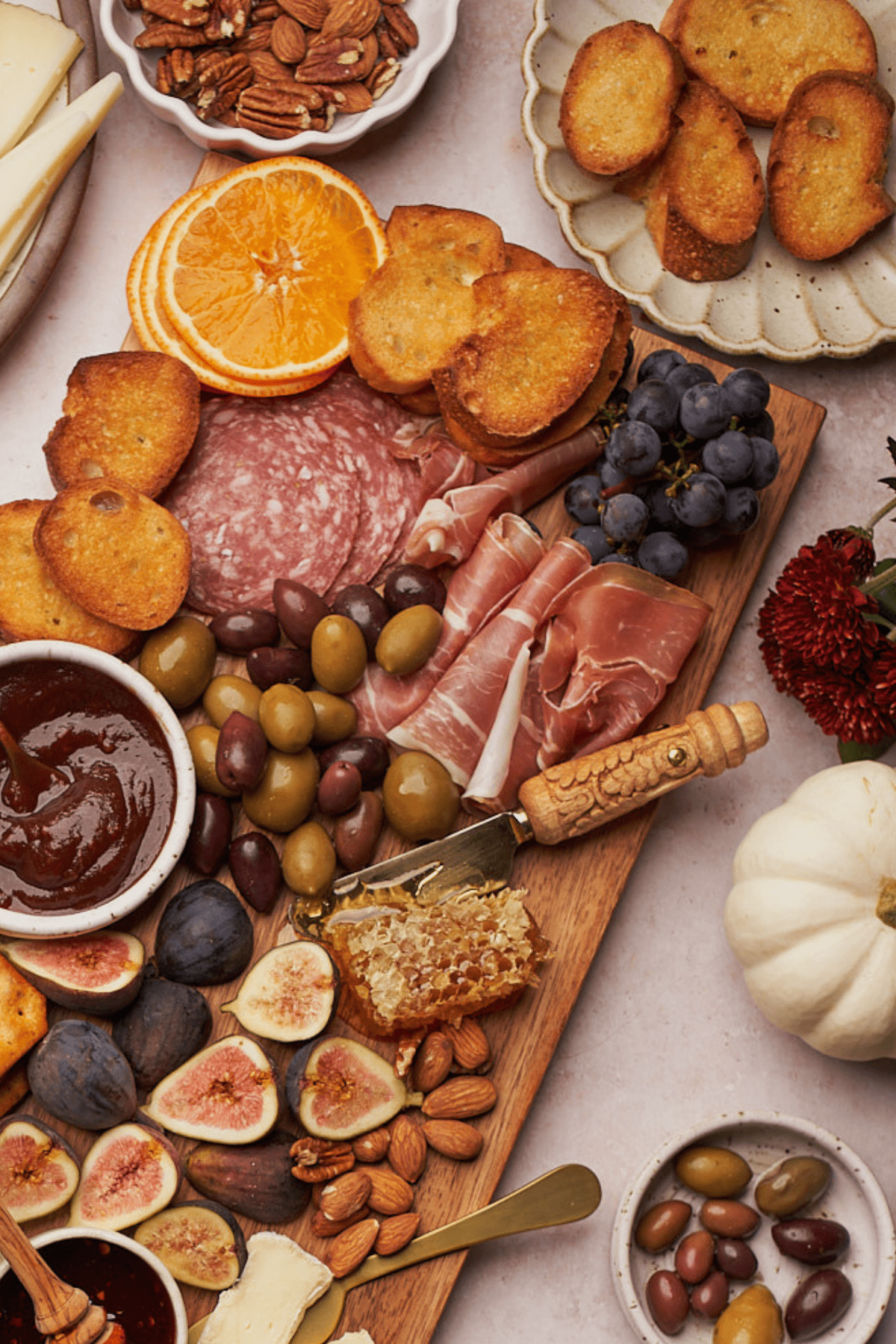 Fall Charcuterie Board - A Full Living