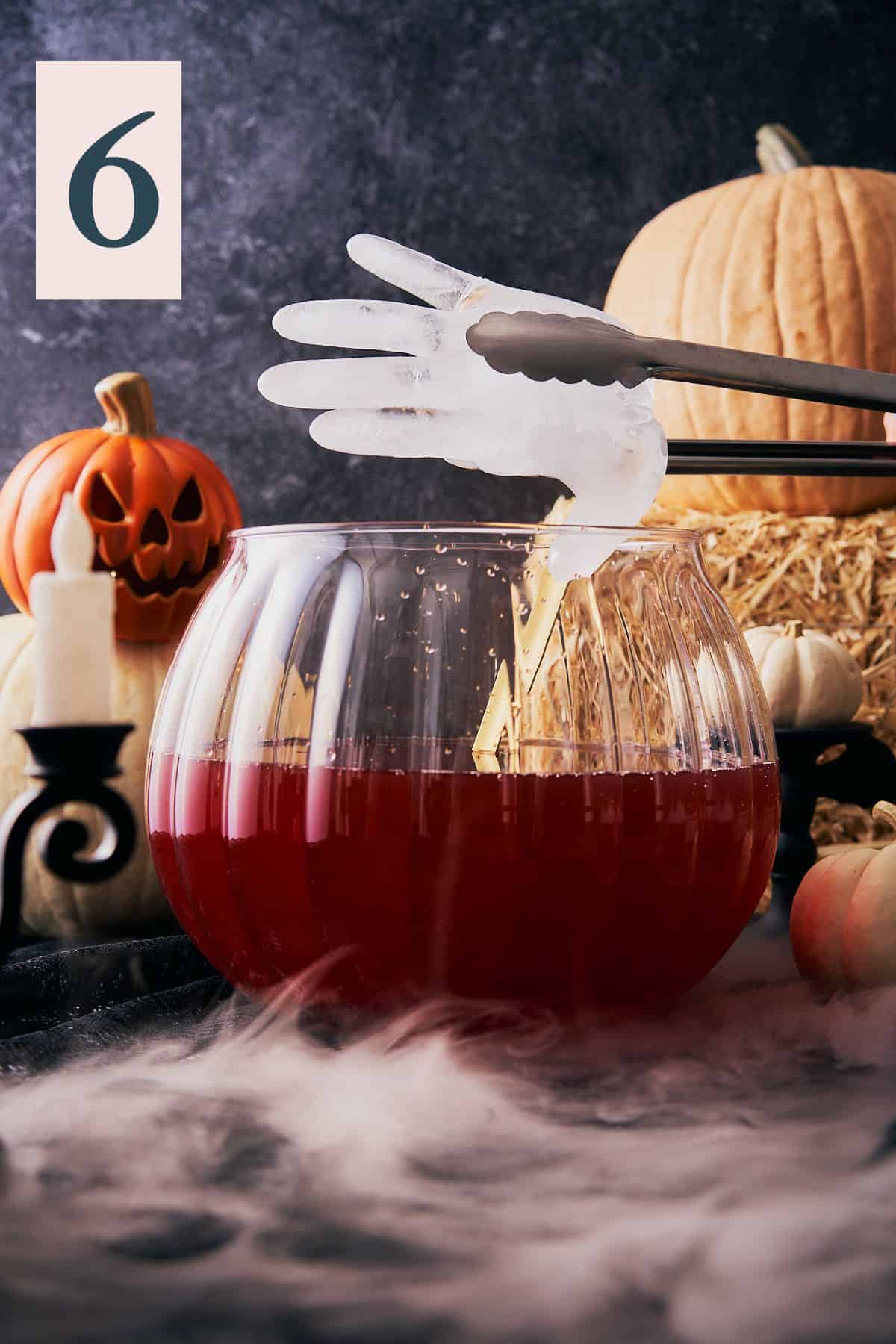 Halloween Punch Recipe with Dry Ice - A Full Living