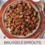 brussels sprouts with bacon and balsamic