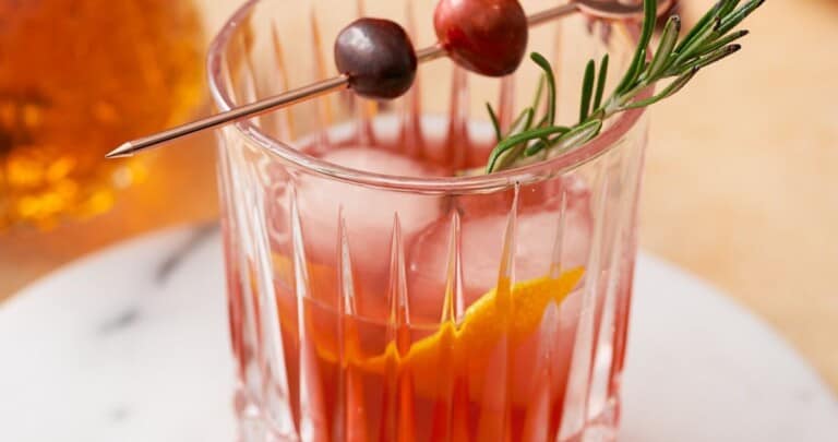 cranberry old fashioned