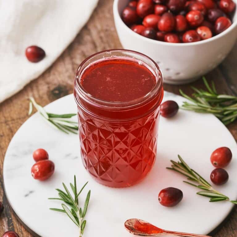 Cranberry Simple Syrup Recipe A Full Living