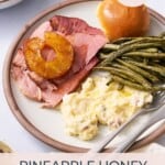 pineapple honey glazed ham