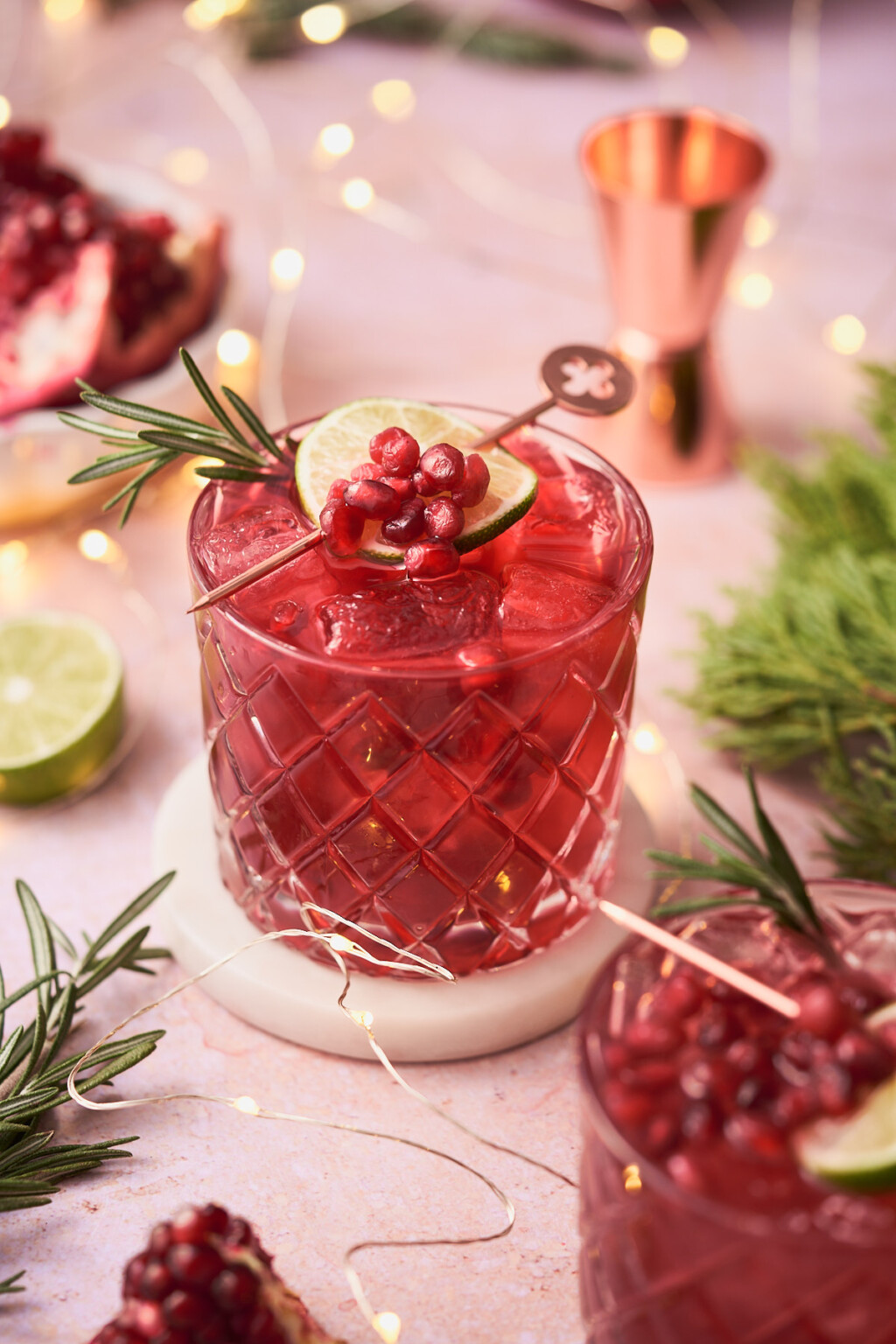 Pomegranate Gin Cocktail Recipe — A Full Living