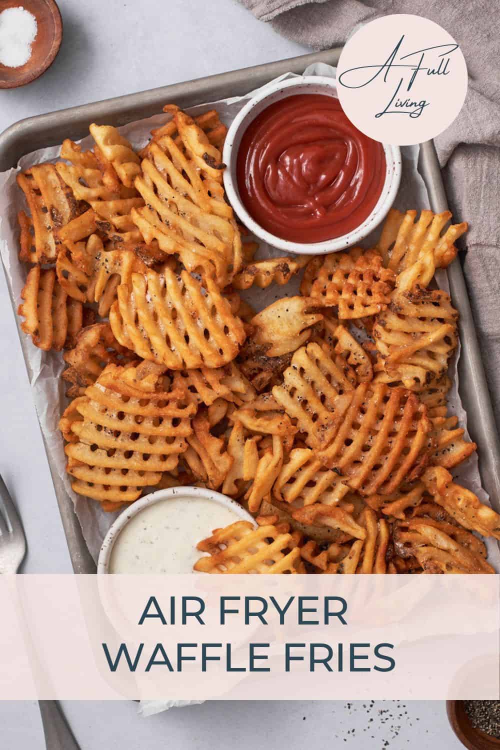 air fryer waffle fries