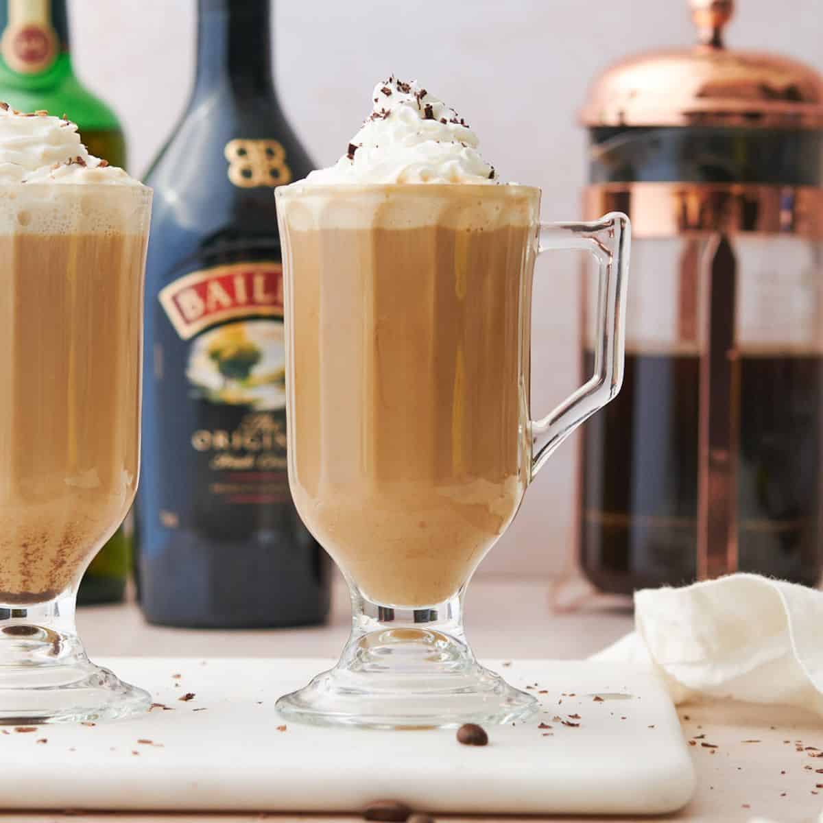 Baileys Coffee - Irish Cocktail •