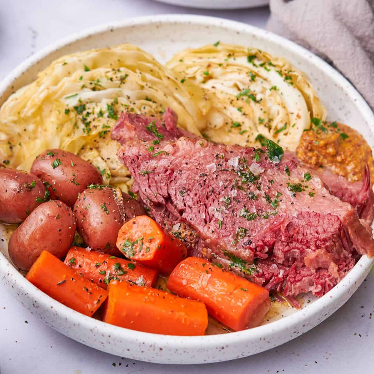 Corned Beef and Cabbage –