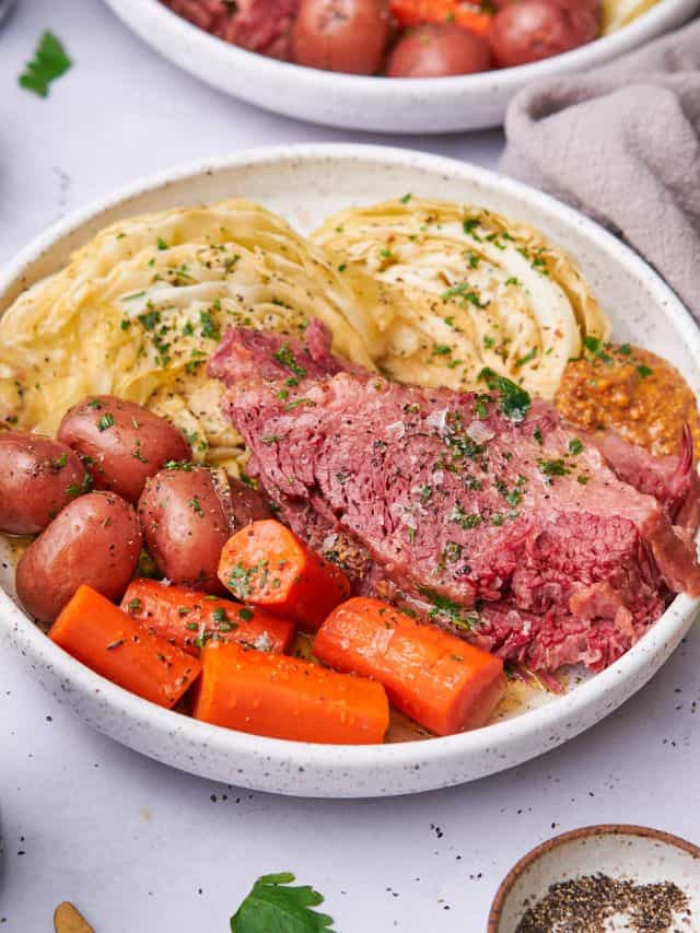 Dutch Oven Corned Beef and Cabbage A Full Living