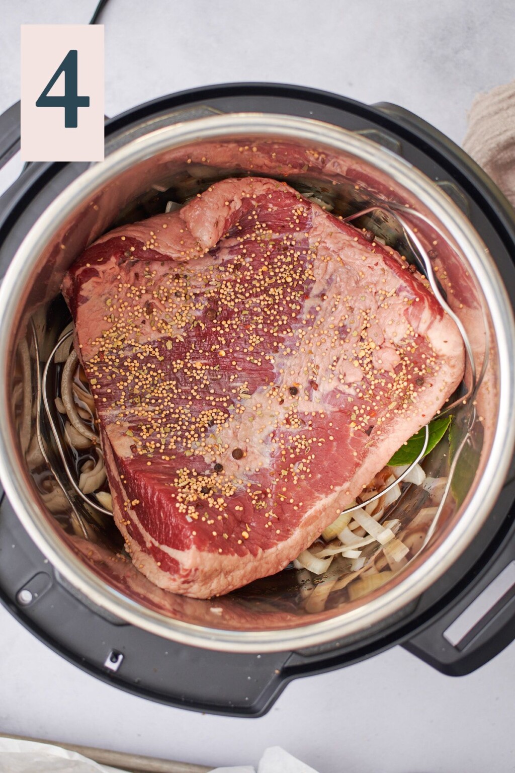 Instant Pot Corned Beef and Cabbage - A Full Living