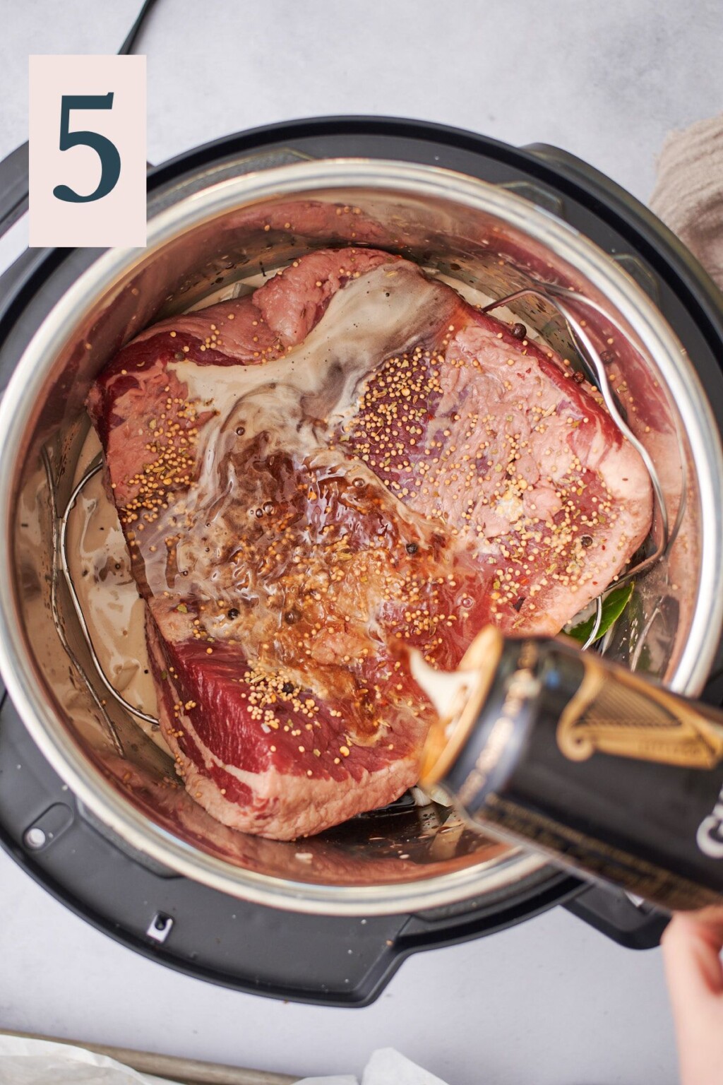 Instant Pot Corned Beef and Cabbage - A Full Living
