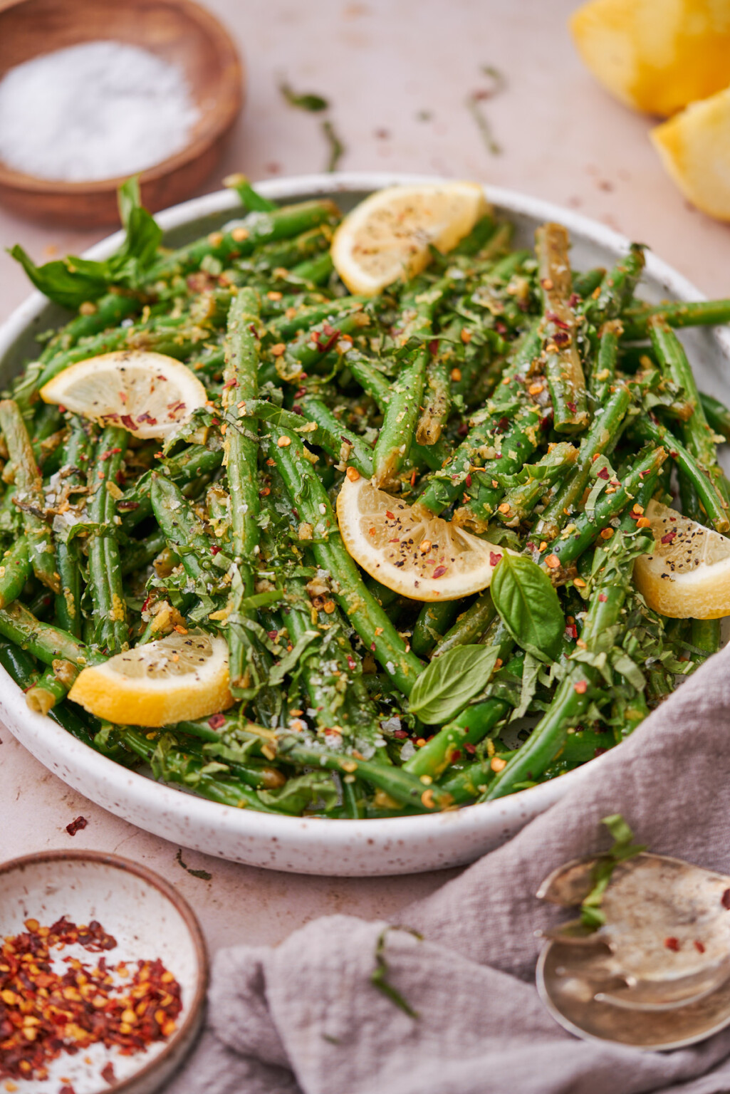 Lemon Garlic Green Beans A Full Living