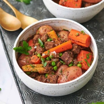 slow cooker irish stew.