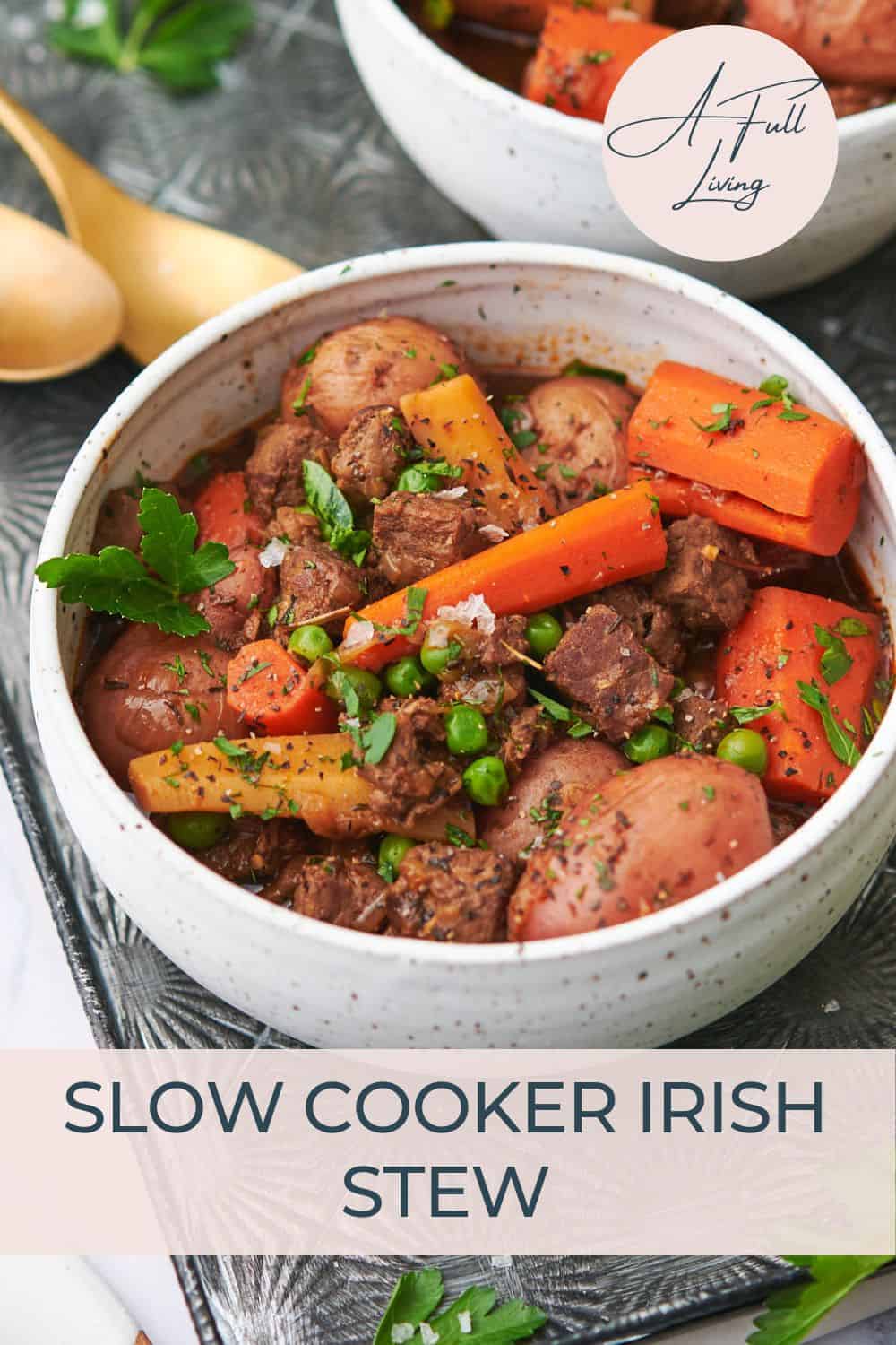 slow cooker Irish stew
