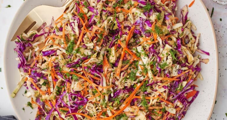 cabbage and carrot salad.