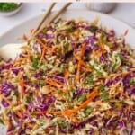 cabbage and carrot salad.