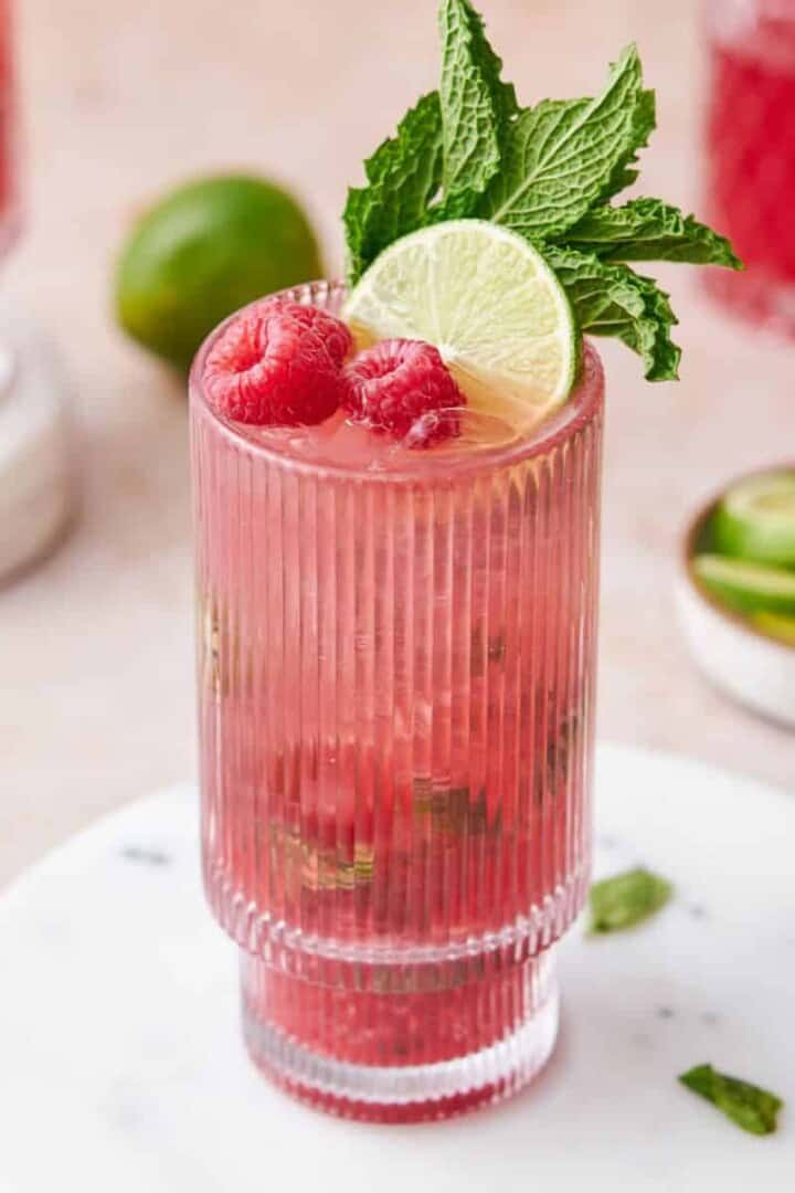 Raspberry Mule Cocktail Recipe - A Full Living