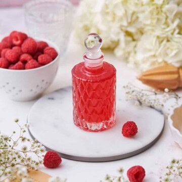 raspberry simple syrup