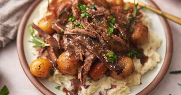 sirloin top roast in the slow cooker