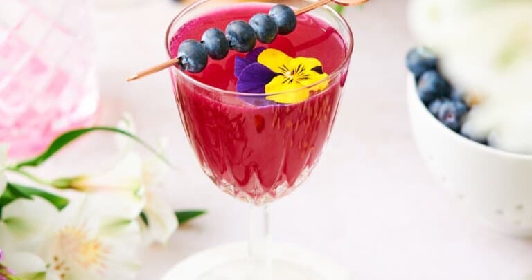 blueberry gin cocktail recipe