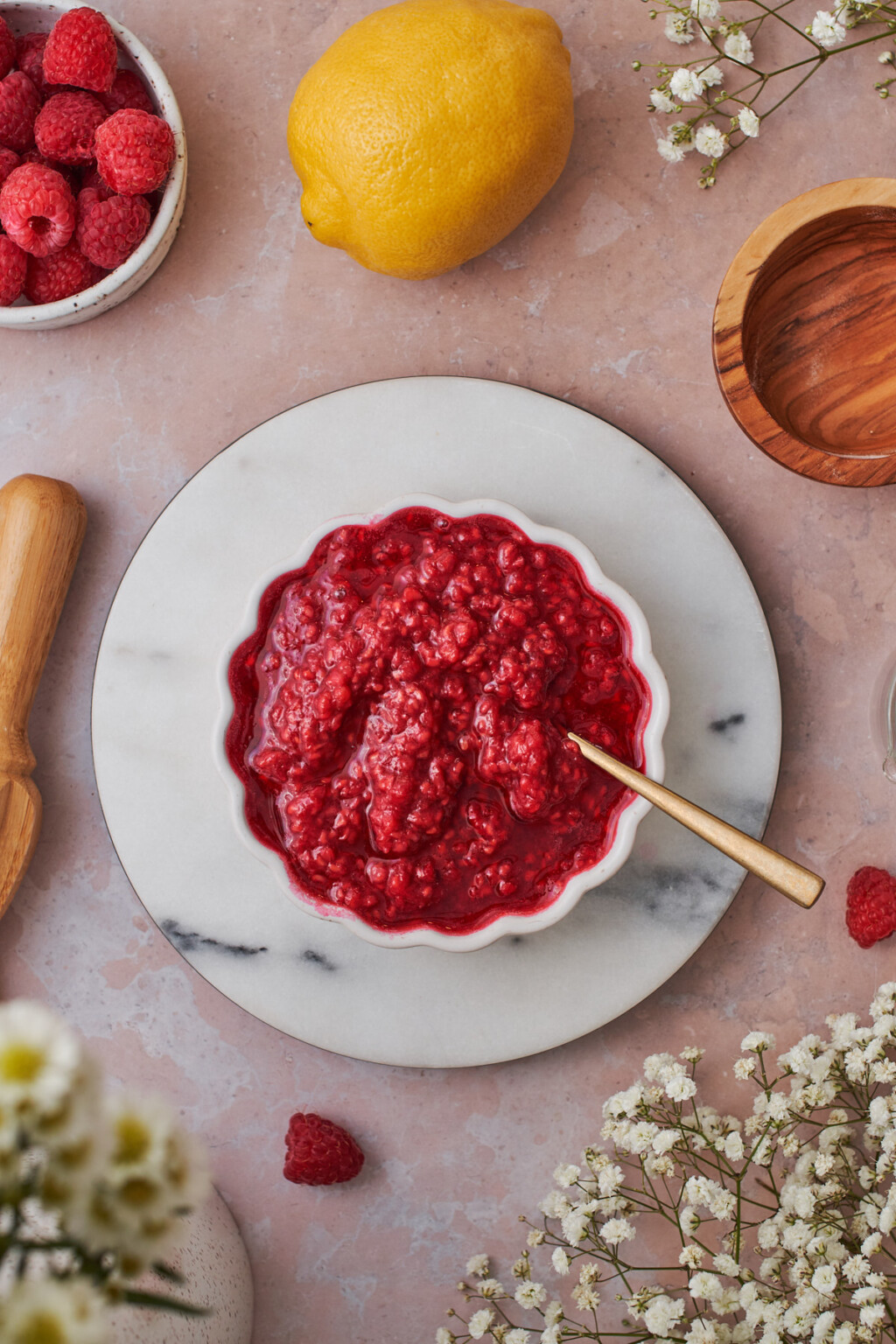 Raspberry Compote A Full Living