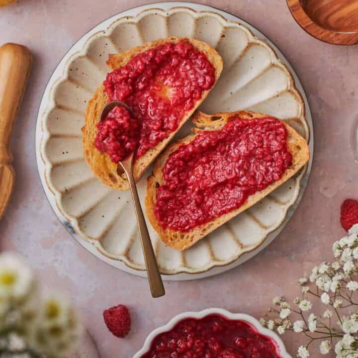 Orange Raspberry Compote Raspberry Compote - A Full Living