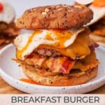Breakfast Burger Recipe