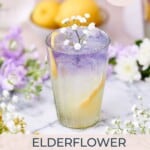 Elderflower collins recipe.