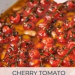 Cherry tomato confit