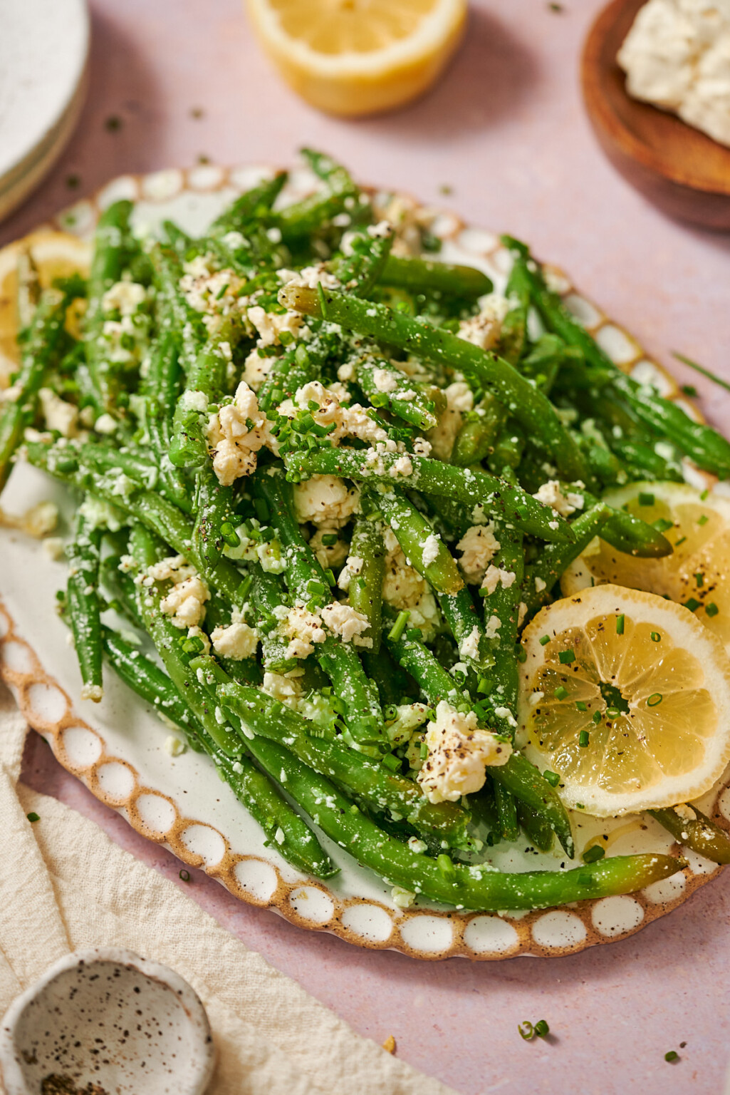 Green Bean Salad with Feta and Lemon Recipe — A Full Living