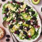 blackberry salad.